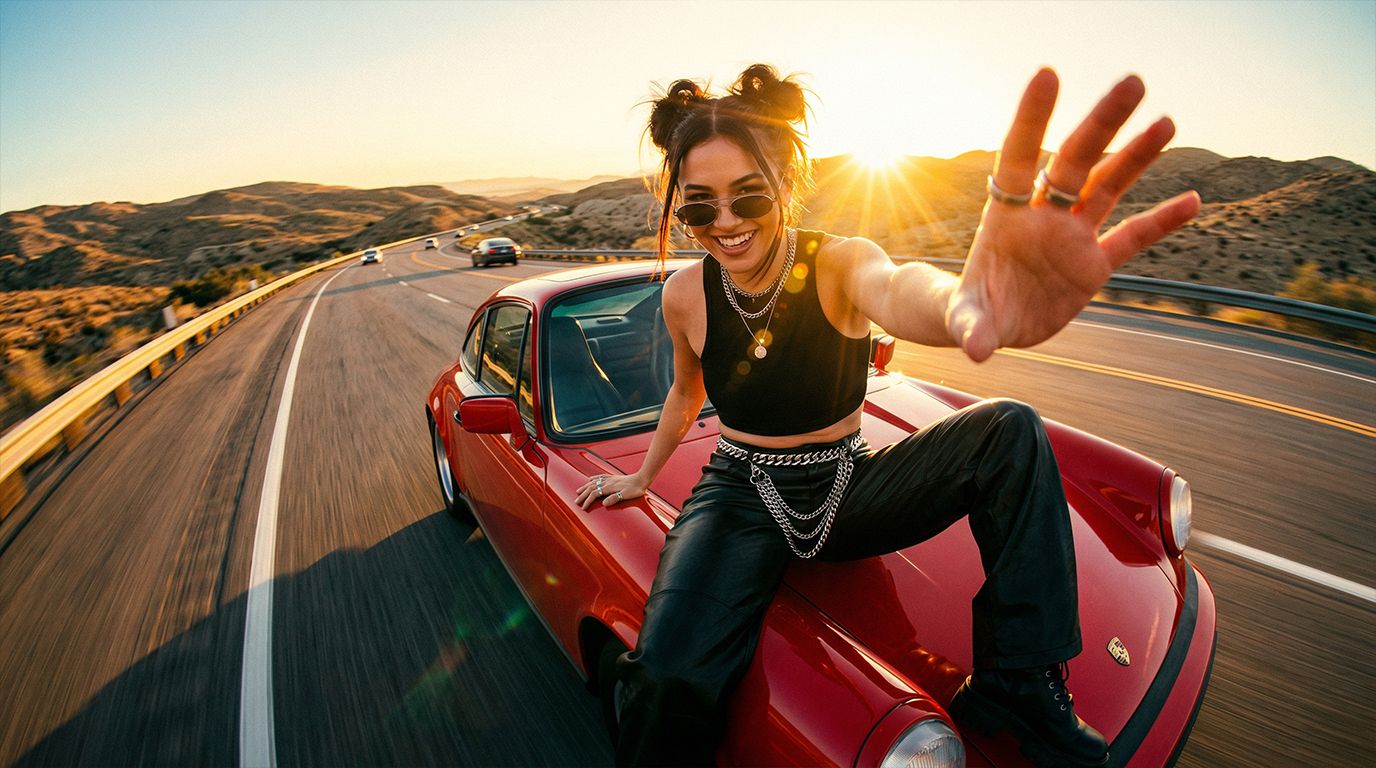 AI fashion film Dubai